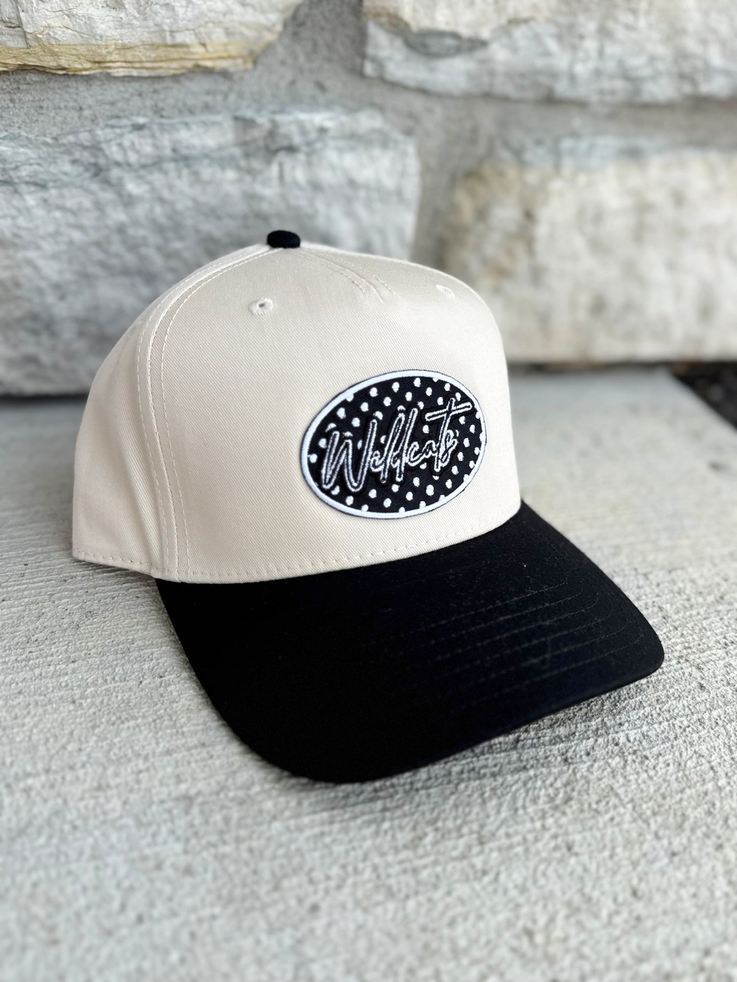 POLKA DOT PATCH HAT