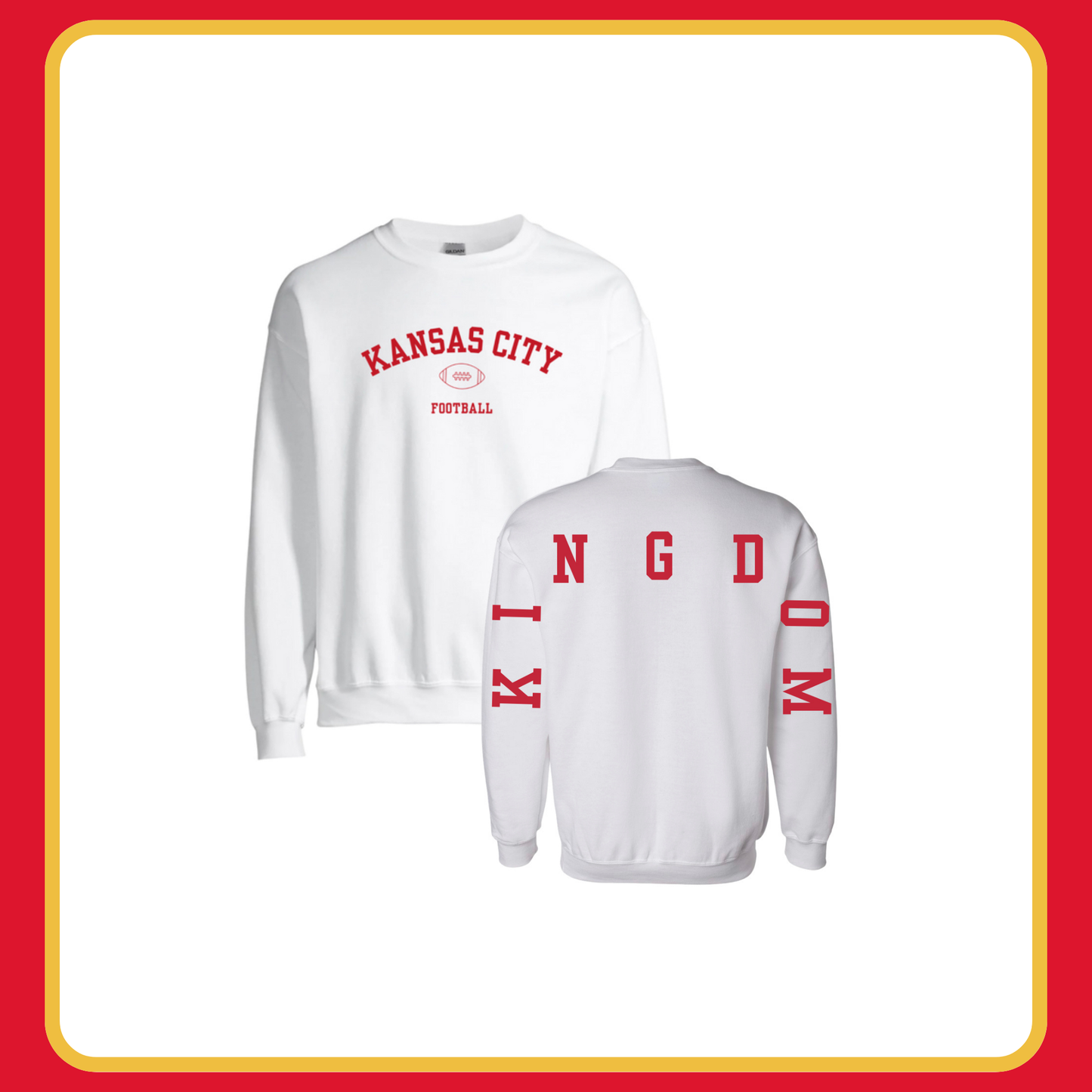 KANSAS CITY VARSITY— TODDLER/YOUTH CREWNECK