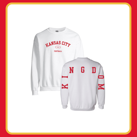 KANSAS CITY VARSITY— TODDLER/YOUTH CREWNECK