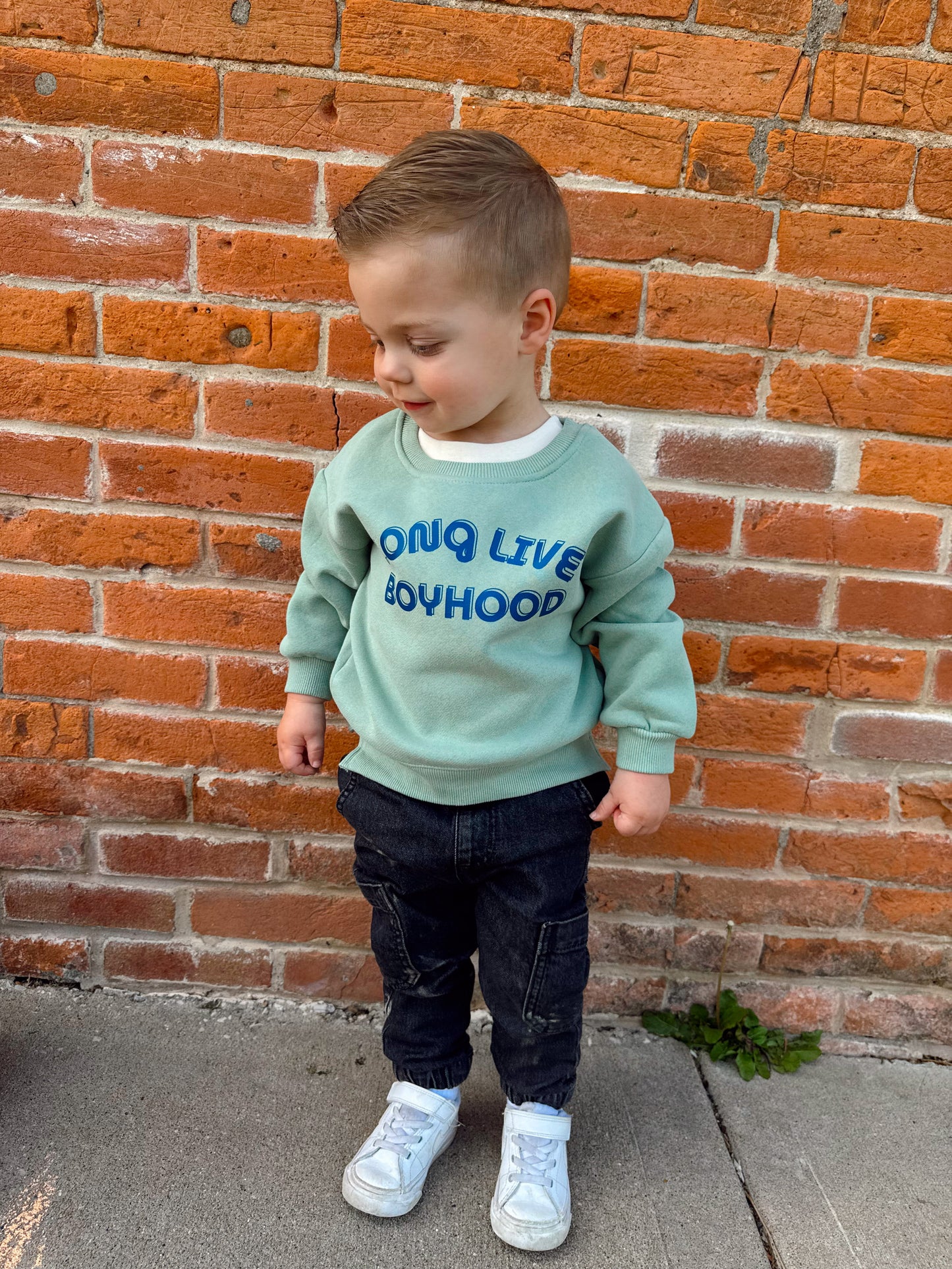 LONG LIVE BOYHOOD CREWNECK