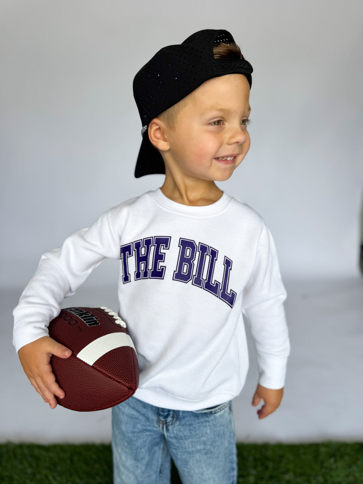 THE BILL ARCH- INFANT FLEECE ONESIE + TODDLER/YOUTH CREWNECK