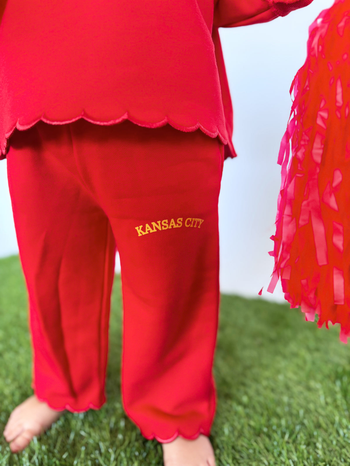 RED KANSAS CITY SET- INFANT/TODDLER