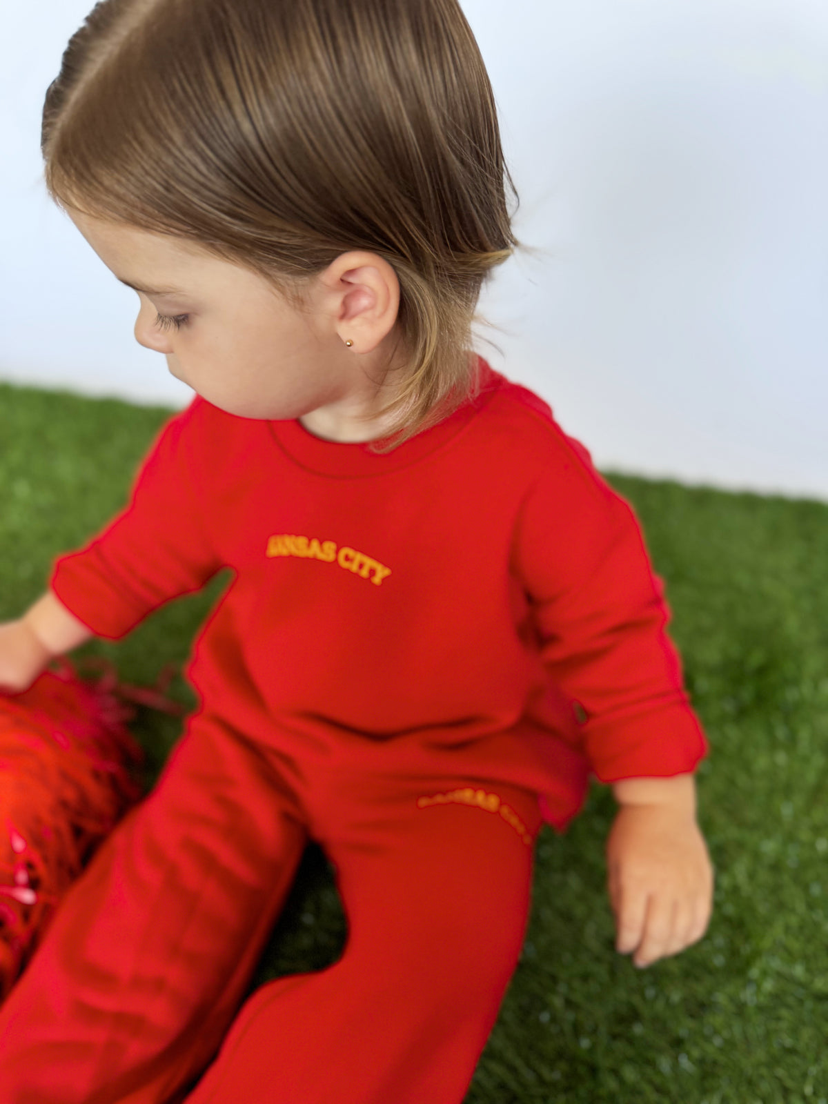 RED KANSAS CITY SET- INFANT/TODDLER