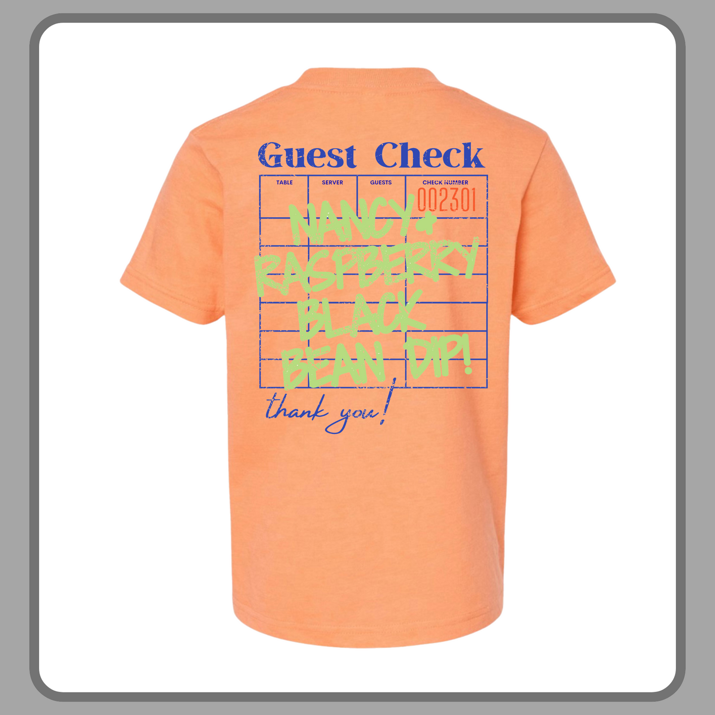 LET’S MEET AT LUCHA ORANGE— ADULT TEE
