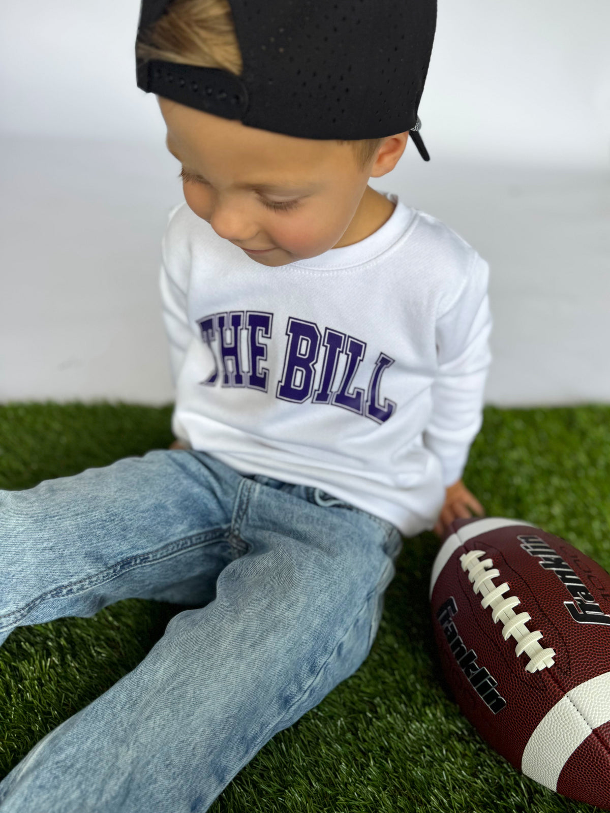 THE BILL ARCH- INFANT FLEECE ONESIE + TODDLER/YOUTH CREWNECK
