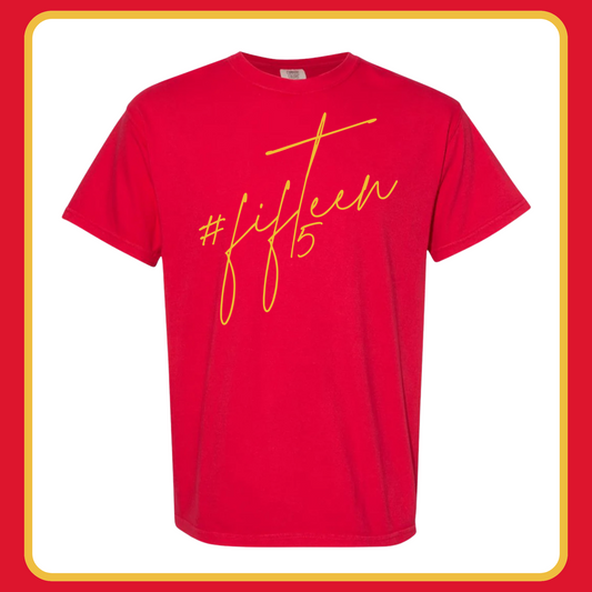 FIFTEEN— ADULT TEE