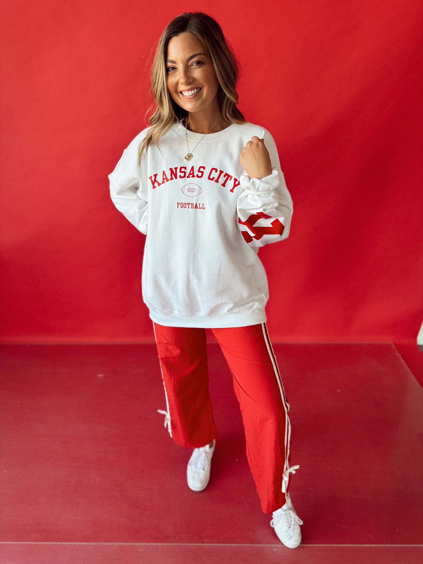 KANSAS CITY VARSITY— TODDLER/YOUTH CREWNECK