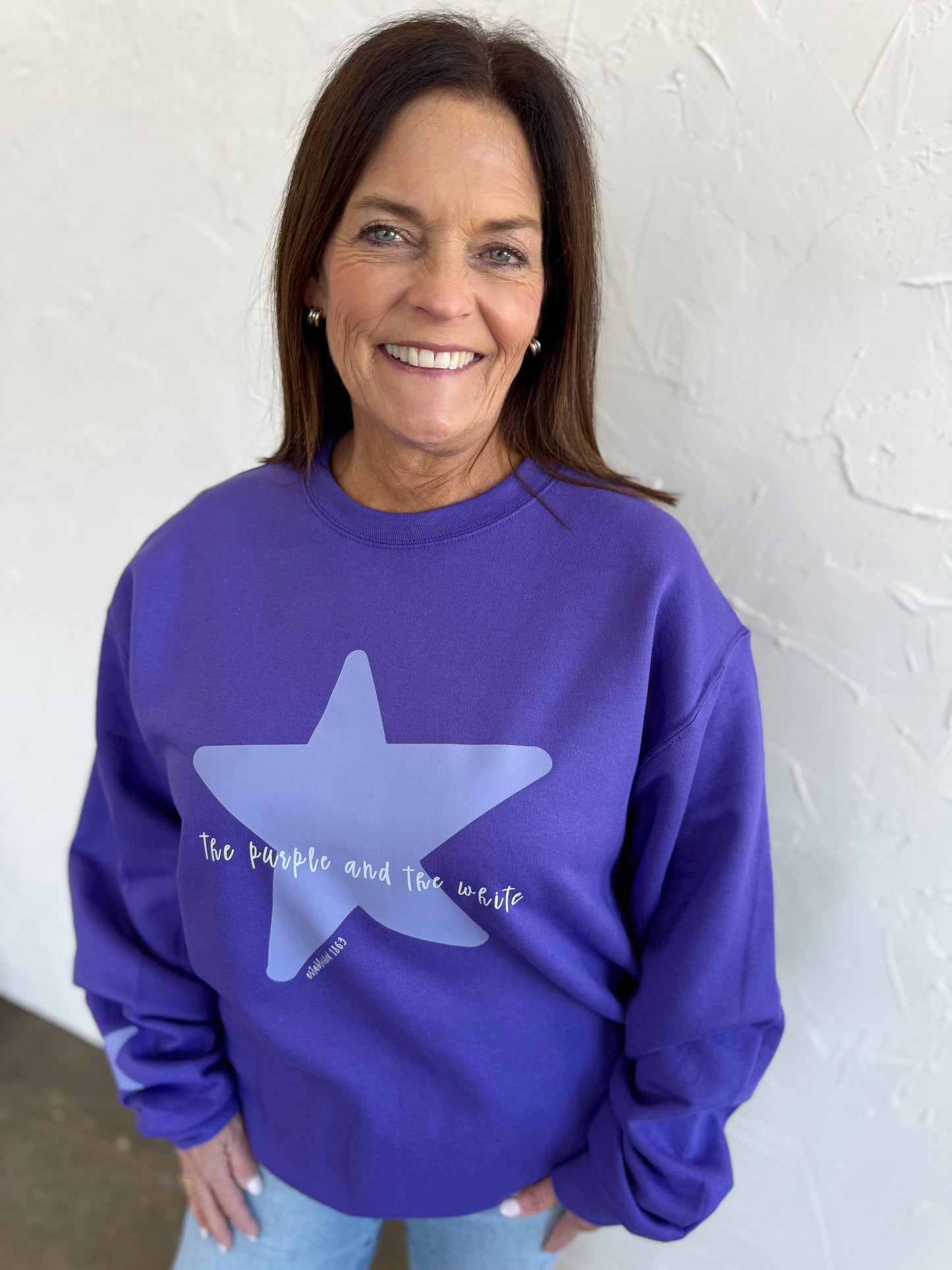 SCHOOL SPIRIT STAR - ADULT CREWNECK
