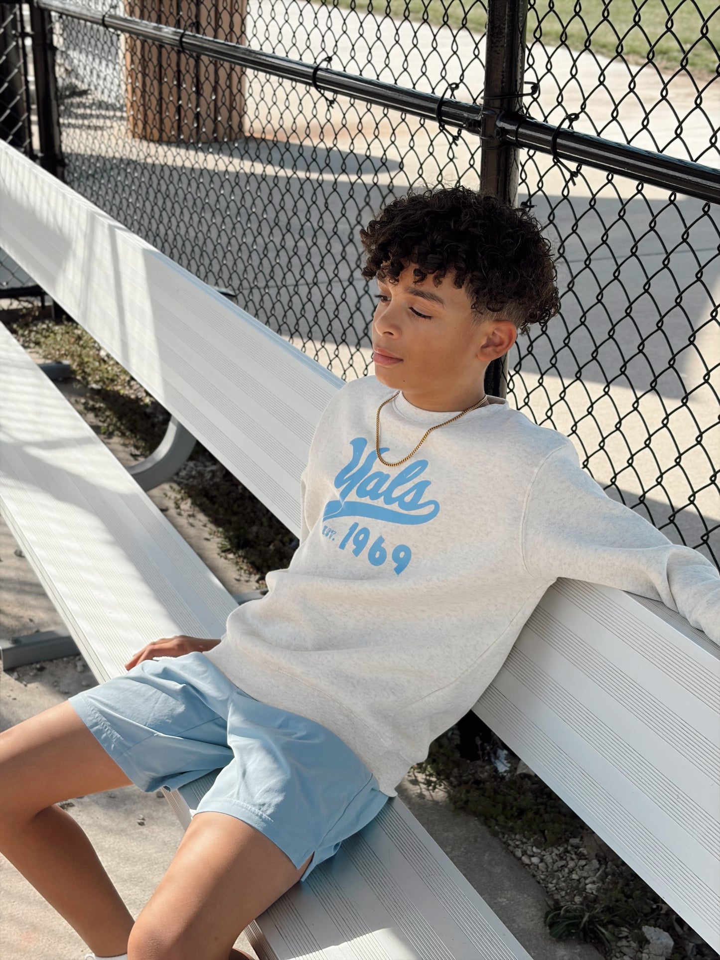 NATURAL YALS - INFANT FLEECE ONESIE + TODDLER/YOUTH CREWNECK