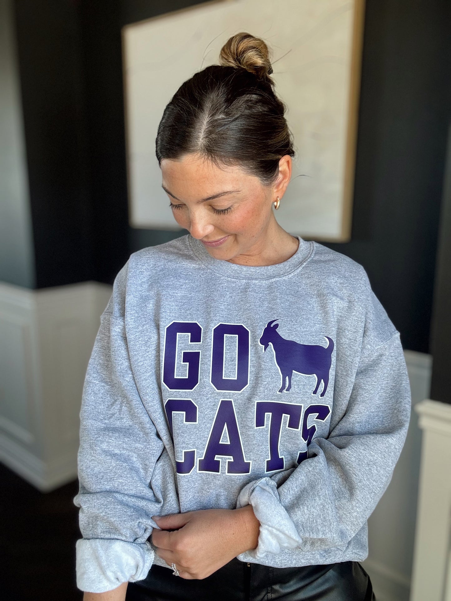 GO(AT) CATS— ADULT CREWNECK