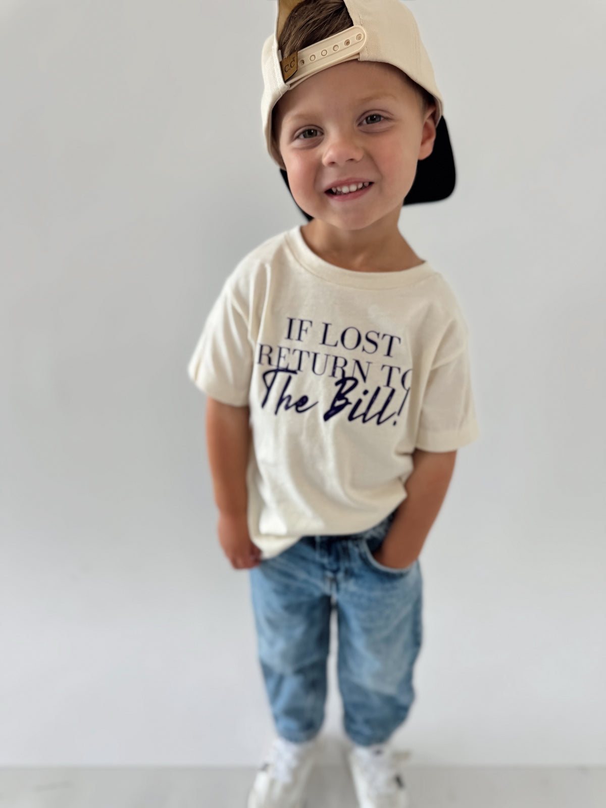IF LOST RETURN TO THE BILL- INFANT ONESIE + TODDLER/YOUTH TEE