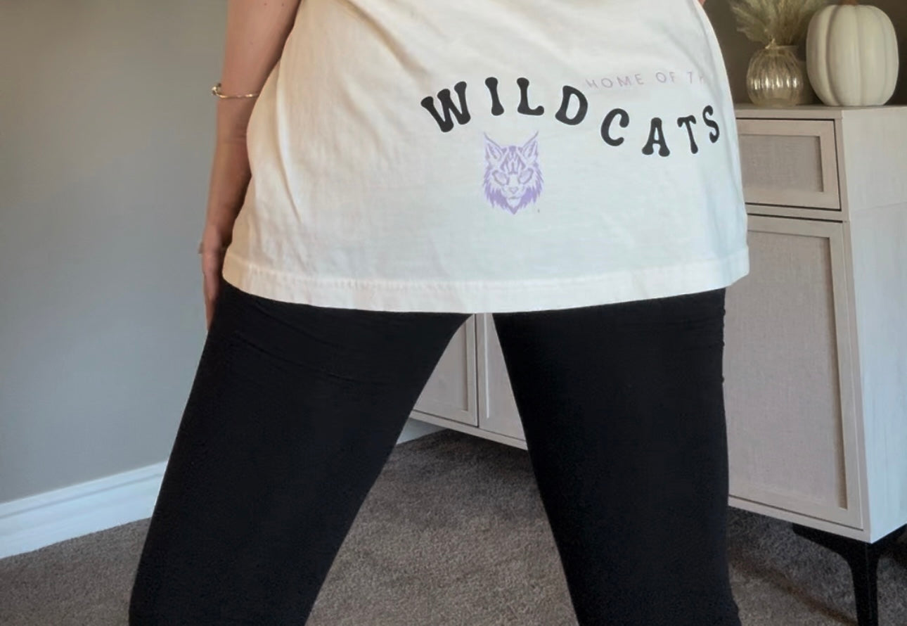 HOME OF THE WILDCATS— ADULT TEE