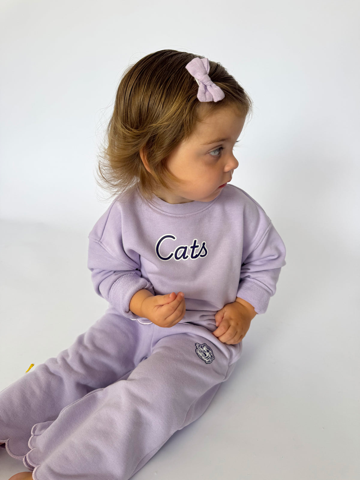 LAVENDER CATS SET- TODDLER