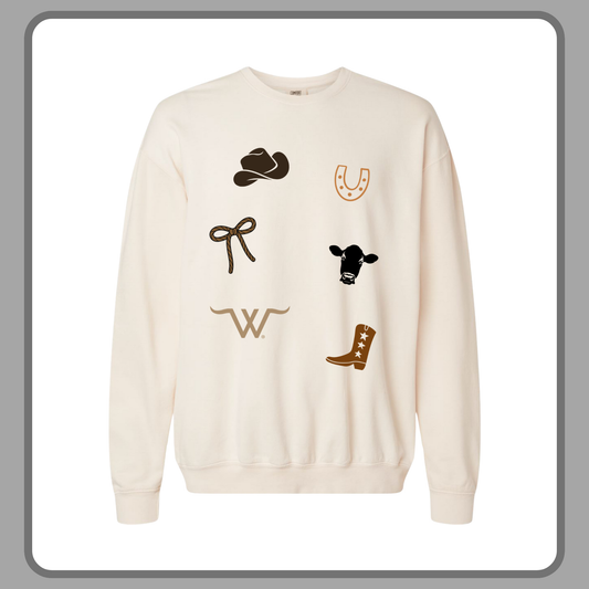 BOOTH CREEK ICON CREWNECK SWEATSHIRT