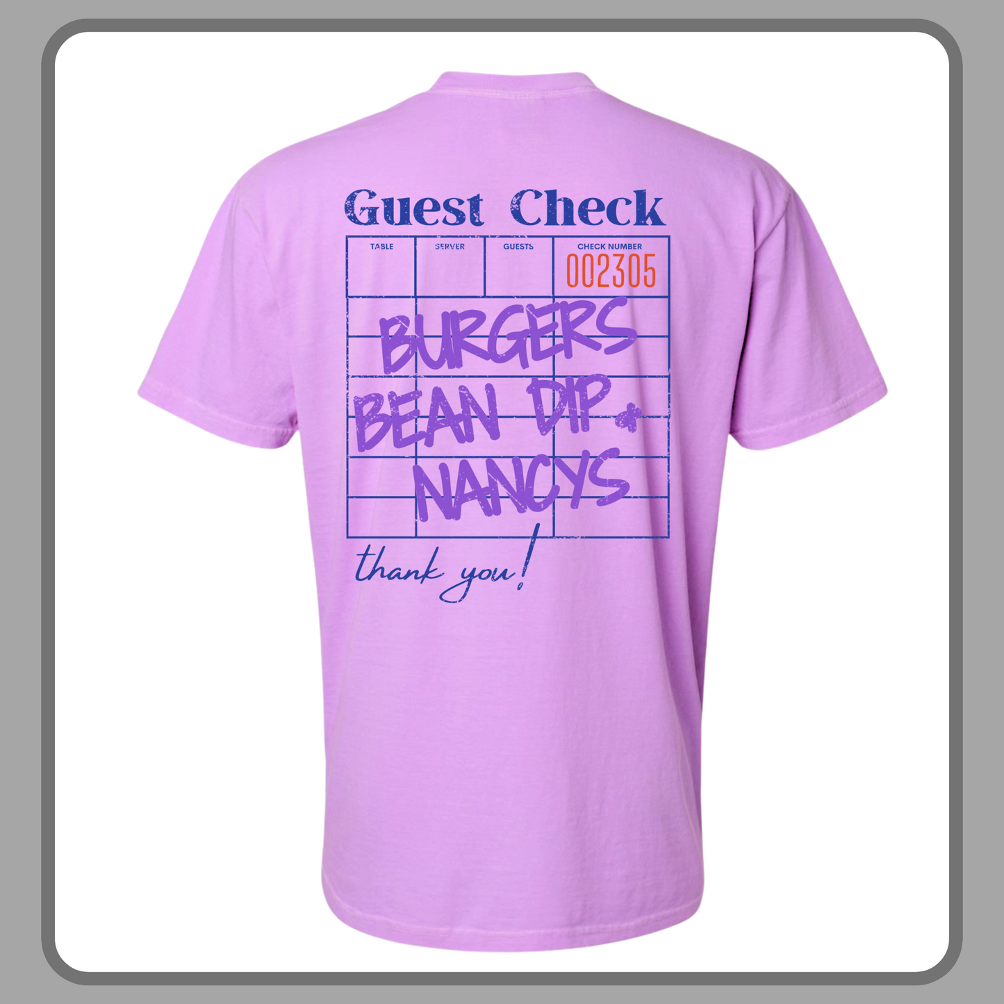 SEE YOU AT SO LONG PURPLE— ADULT TEE