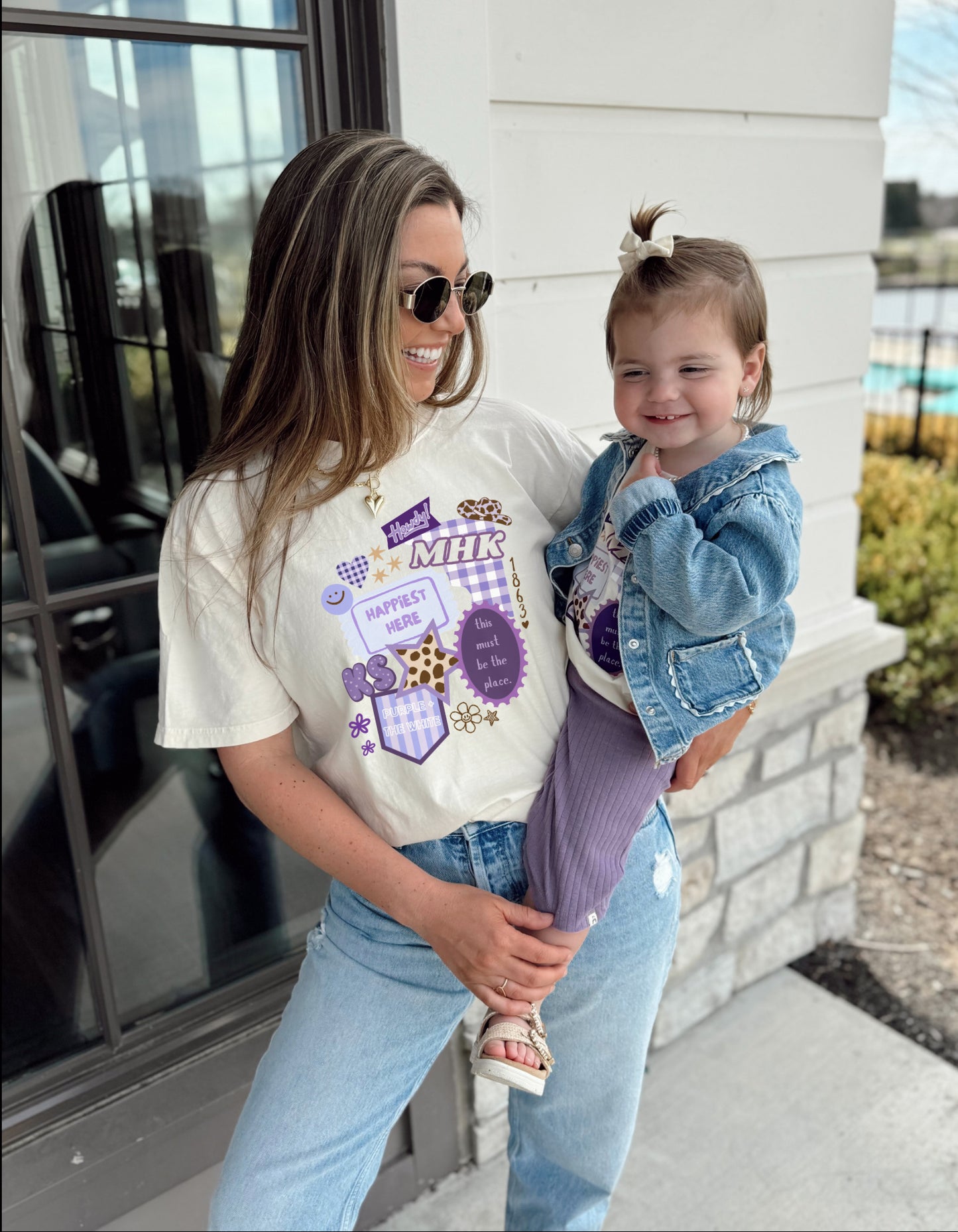 MANHAPPY COLLAGE- INFANT ONESIE + TODDLER/YOUTH TEE