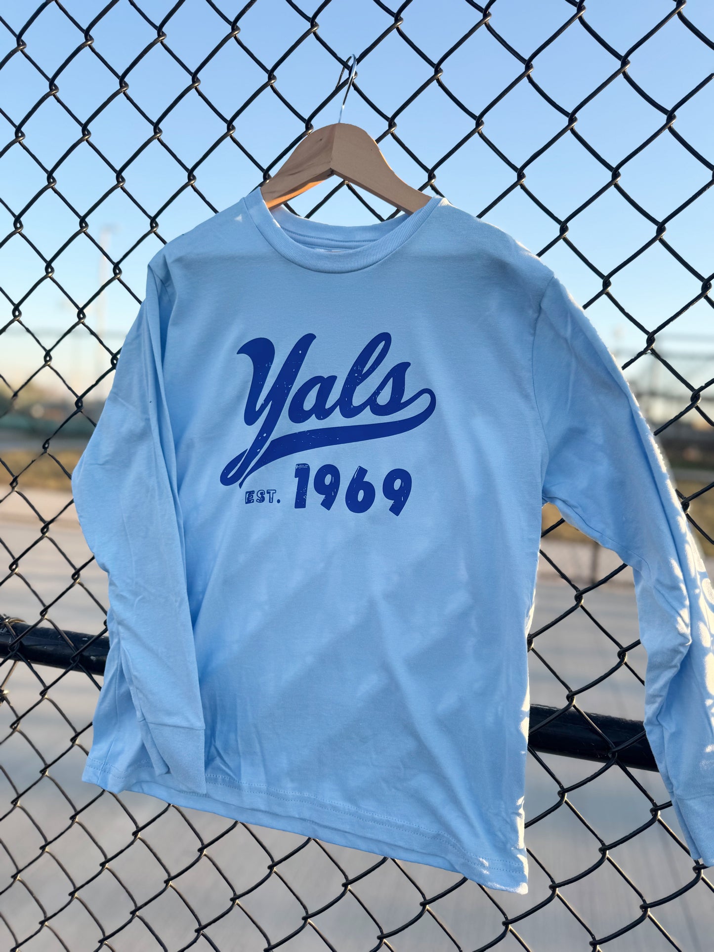 BLUE YALS- INFANT ONESIE + TODDLER/YOUTH TEE (LONG SLEEVE)