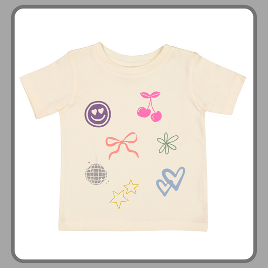 GIRLS ICONS ONESIE/TEE