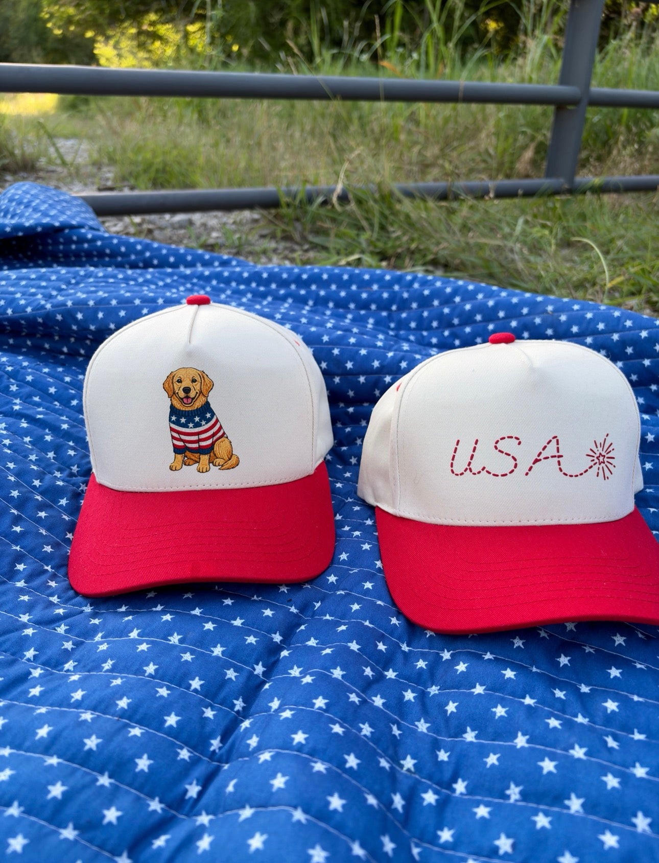 GOLDEN RETRIEVER TRUCKER HAT
