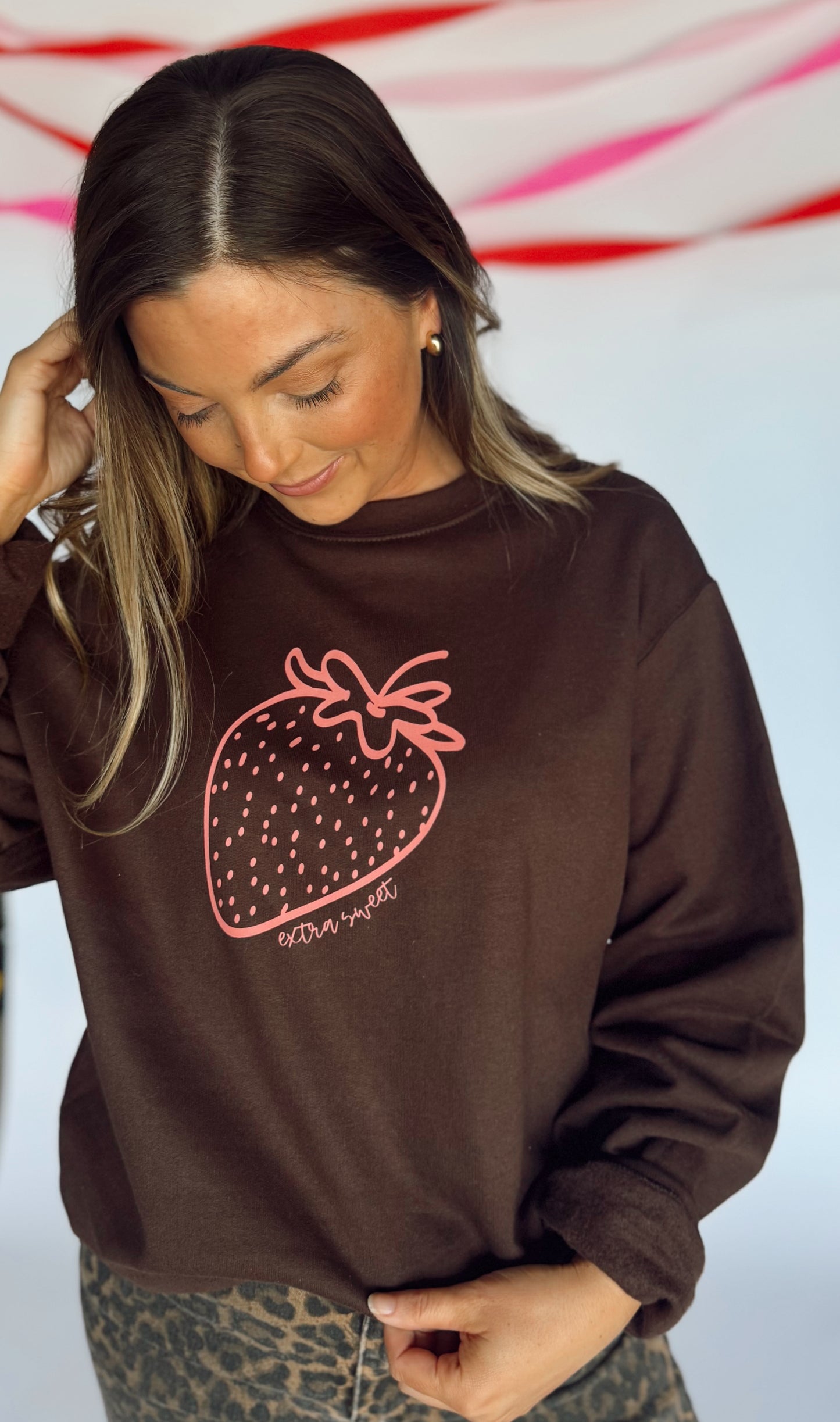 CHOCOLATE STRAWBERRIES—YOUTH HOODIE