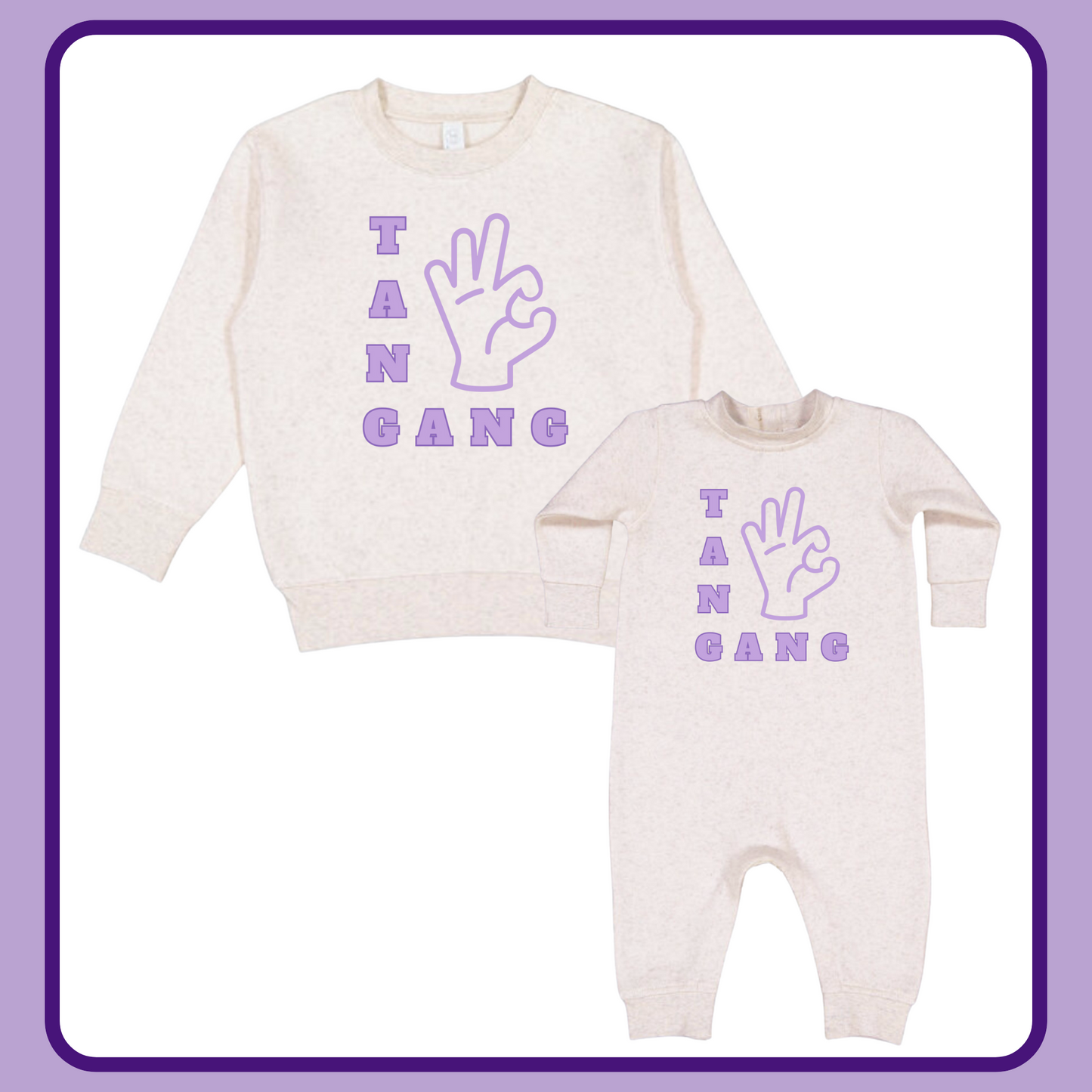 TANG GANG JUMPSUIT/CREWNECK