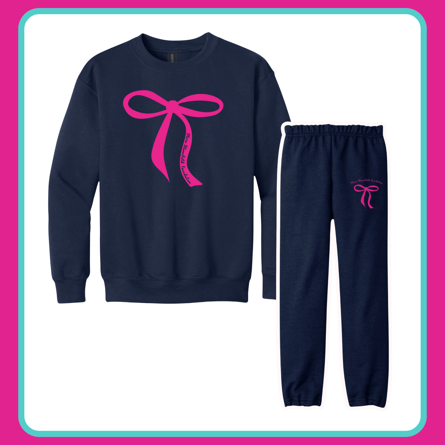 BOW SWEAT SET