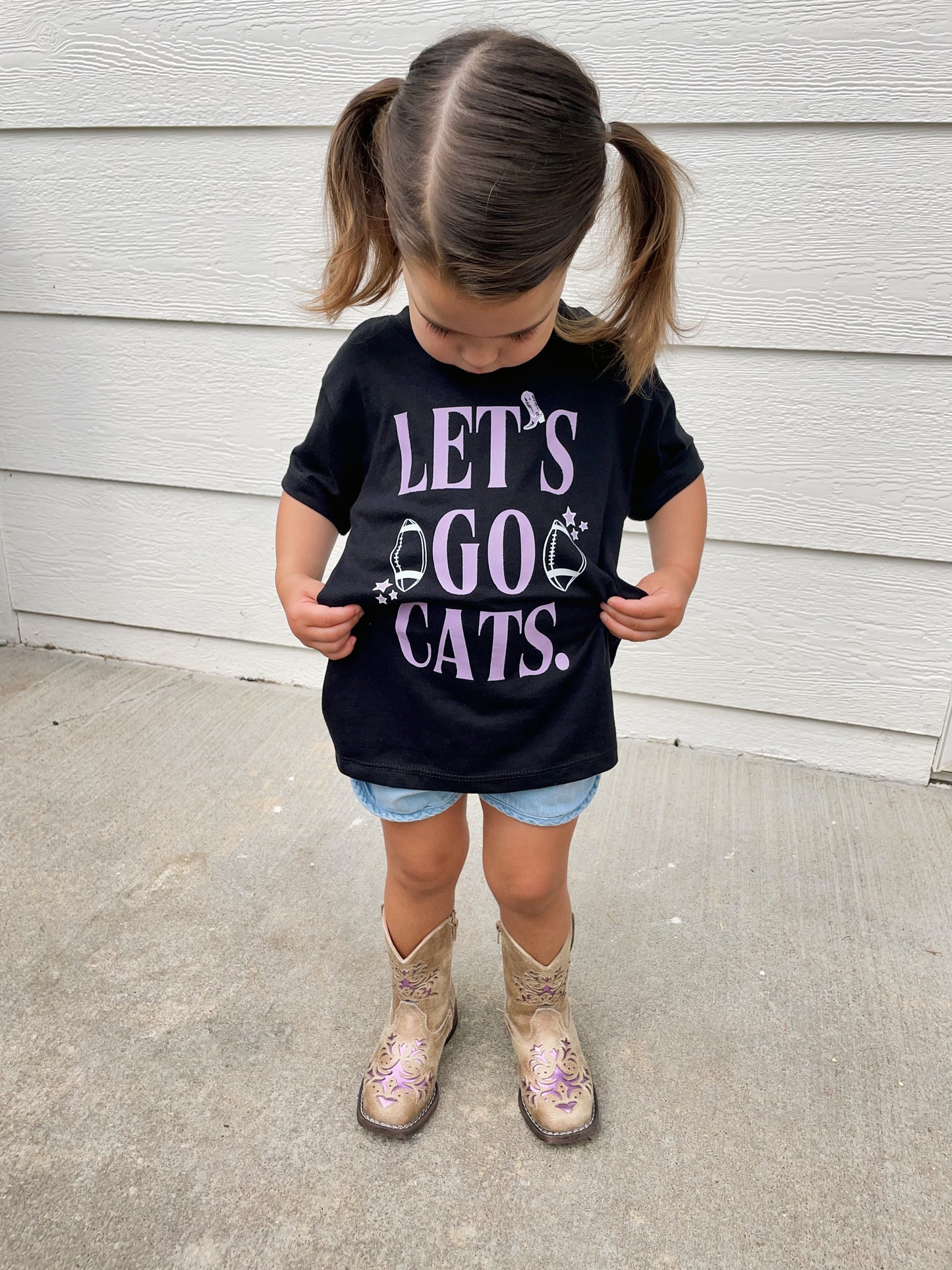 LET’S GO CATS ONESIE/TEE