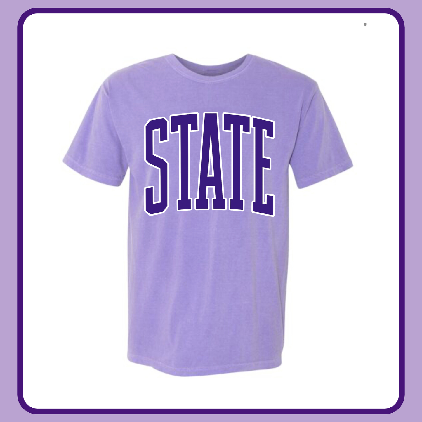 LAVENDER STATE- ADULT TEE