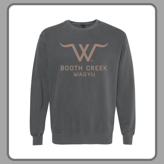 PEPPER DETAILED LOGO CREWNECK SWEATSHIRT