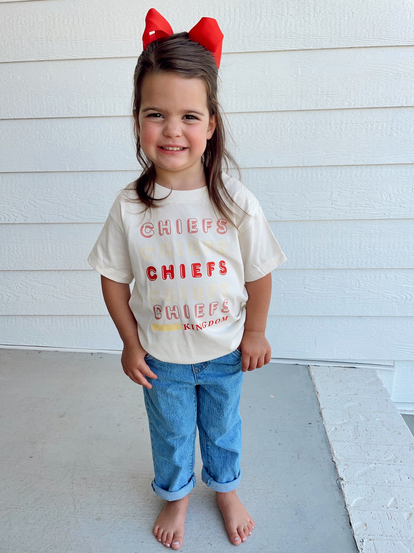 CHIEFS KINGDOM ONESIE/TEE