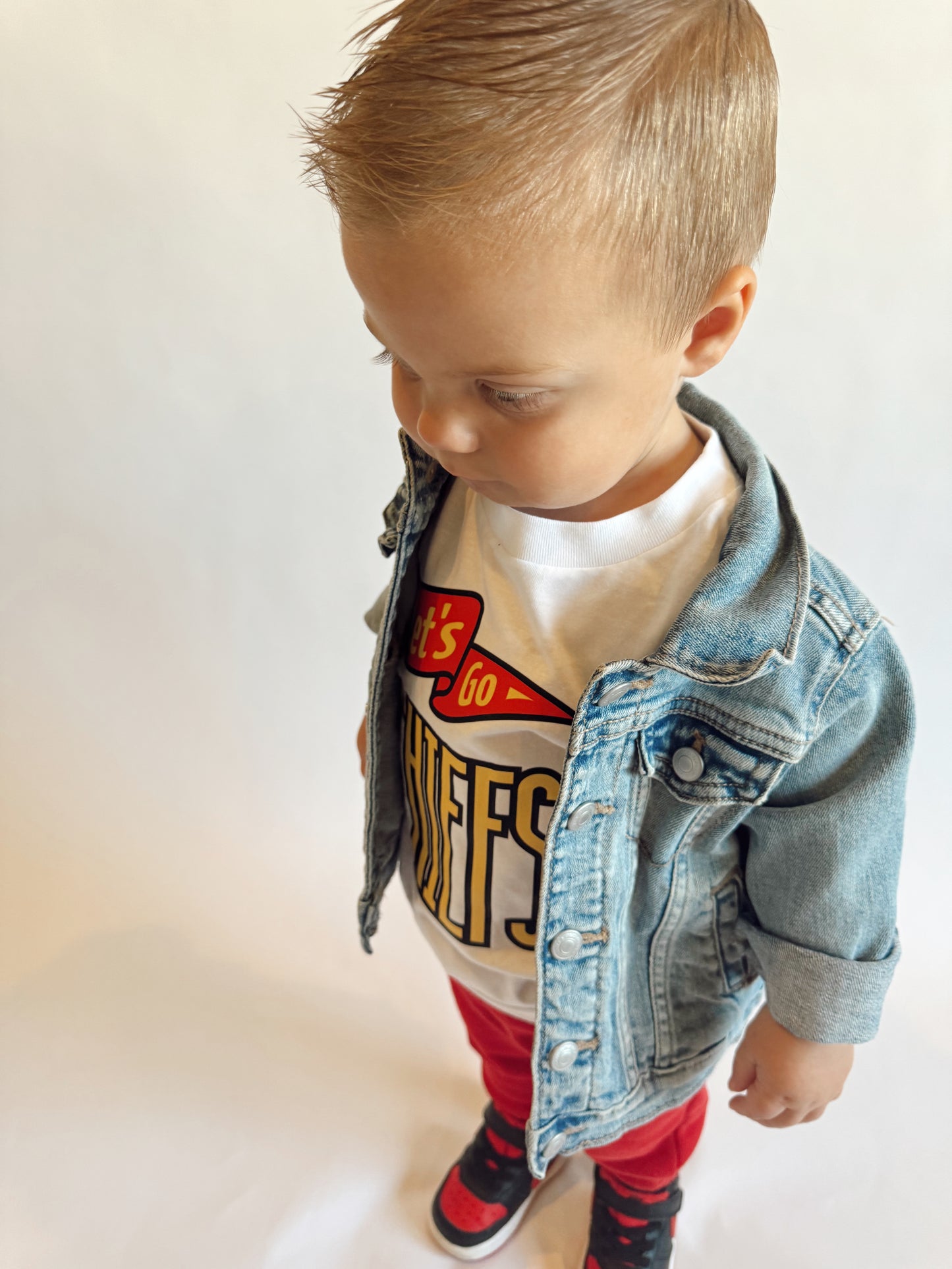 LET’S GO CHIEFS ONESIE/TEE