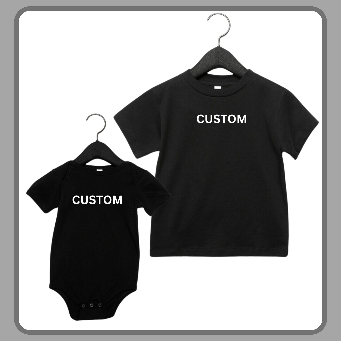 CUSTOM ONESIE/KIDS TEE